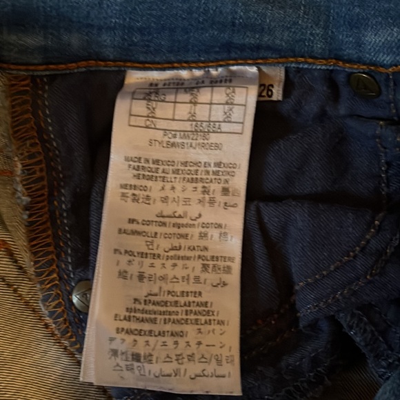 Guess Power Curvy Women’s Jeans Size 26 - Picture 3 of 8